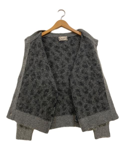 JOURNAL STANDARD relume（ジャーナルスタンダード レリューム）JOURNAL STANDARD relume (ジャーナルスタンダード レリューム) AYA KANEKO (アヤカネコ) レオパードカーディガン グレー サイズ:下記参照の古着・服飾アイテム