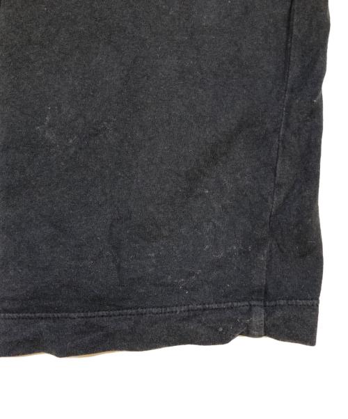 STONE ISLAND（ストーンアイランド）STONE ISLAND (ストーンアイランド) ロゴプリントTシャツ ブラック サイズ:Mの古着・服飾アイテム