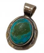 CJNシージェーエヌ）の古着「ターコイズ ペンダントトップ」｜シルバー×ブルー