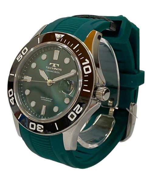 TECHNOS（テクノス）TECHNOS (テクノス) T6C21 腕時計 グリーン 未使用品の古着・服飾アイテム