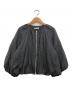 DRESSTERIOR（ドレステリア）の古着「ペーパーリネンショートブルゾン」｜ブラック