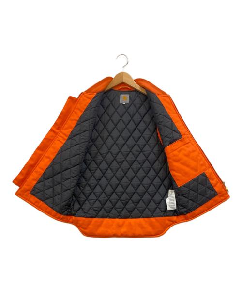 CarHartt（カーハート）CarHartt (カーハート) キルティングダックベスト オレンジ サイズ:Sの古着・服飾アイテム