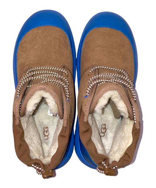 UGG（アグ）UGG (アグ) Neumel Weather Hybrid ムートンブーツ ブラウン×ブルー サイズ:26㎝の古着・服飾アイテム