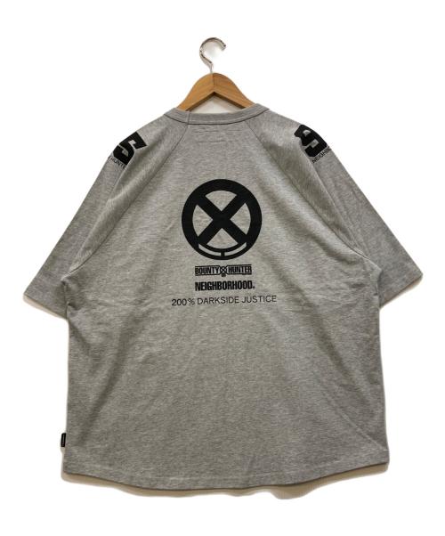 RUSSELL ATHLETIC（ラッセルアスレチック）RUSSELL ATHLETIC (ラッセルアスレチック) NEIGHBORHOOD (ネイバーフッド) BOUNTY HUNTER (バウンティハンター) CREWNECK SS グレー サイズ:Lの古着・服飾アイテム