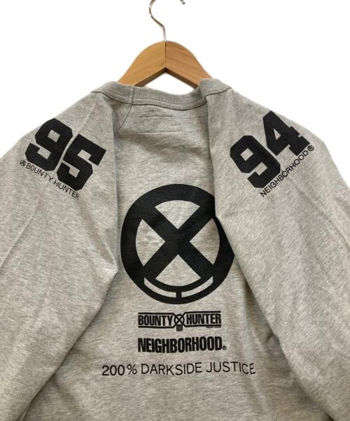 RUSSELL ATHLETIC（ラッセルアスレチック）RUSSELL ATHLETIC (ラッセルアスレチック) NEIGHBORHOOD (ネイバーフッド) BOUNTY HUNTER (バウンティハンター) CREWNECK SS グレー サイズ:Lの古着・服飾アイテム