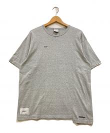 WTAPS×NEIGHBORHOOD（ダブルタップス×ネイバーフッド）の古着「RIPPER SS クロスボーンTシャツ」｜グレー