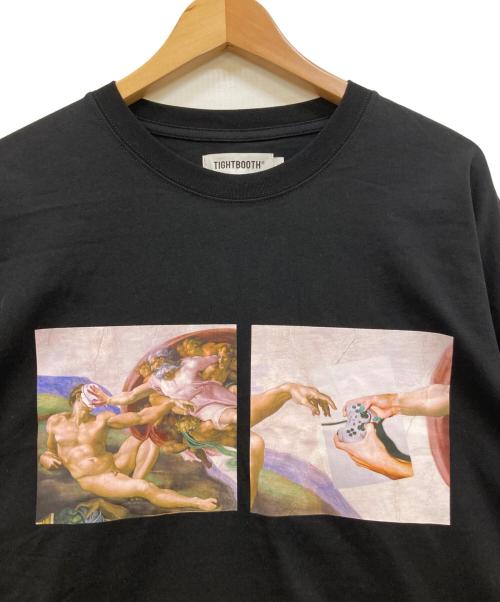 TIGHTBOOTH PRODUCTION（タイトブースプロダクション）TIGHTBOOTH PRODUCTION (タイトブースプロダクション) 24AW PASS THE PIE L/S T-SHIRT ブラック サイズ:Lの古着・服飾アイテム