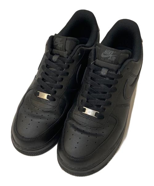 NIKE（ナイキ）NIKE (ナイキ) ナイキ エア フォース 1 '07 イージーオン ローカットスニーカー ブラック サイズ:28㎝の古着・服飾アイテム
