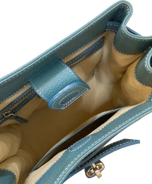 Den HAMANO（デンハマノ）Den HAMANO (デンハマノ) 傳濱野 Mietia Libre ショルダーバッグ ブルーの古着・服飾アイテム