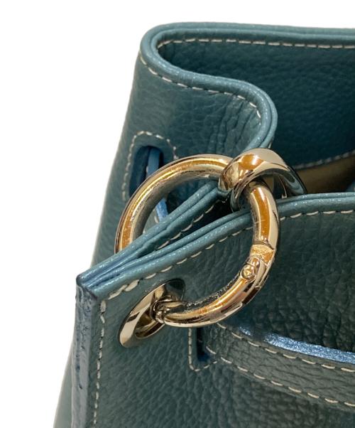 Den HAMANO（デンハマノ）Den HAMANO (デンハマノ) 傳濱野 Mietia Libre ショルダーバッグ ブルーの古着・服飾アイテム