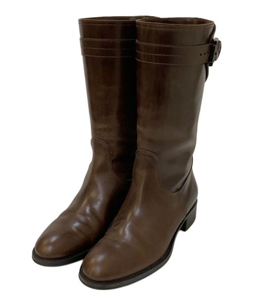 TOD'S（トッズ）TOD'S (トッズ) エンジニアレザーブーツ ブラウン サイズ:36の古着・服飾アイテム