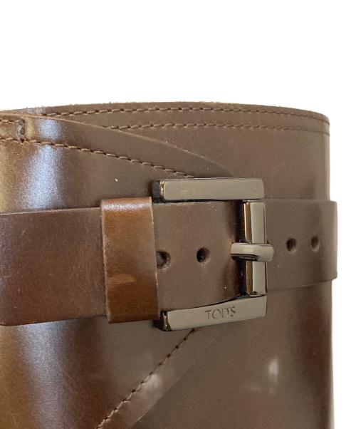TOD'S（トッズ）TOD'S (トッズ) エンジニアレザーブーツ ブラウン サイズ:36の古着・服飾アイテム