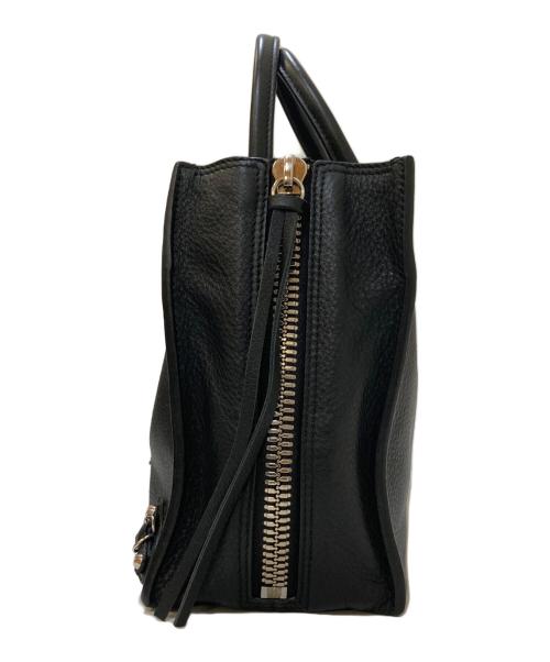BALENCIAGA（バレンシアガ）BALENCIAGA (バレンシアガ) ペーパー 2WAYショルダーバッグ ブラックの古着・服飾アイテム