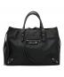 BALENCIAGA（バレンシアガ）の古着「ペーパー 2WAYショルダーバッグ」｜ブラック