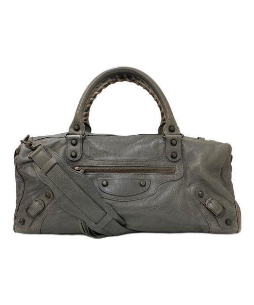 BALENCIAGA（バレンシアガ）BALENCIAGA (バレンシアガ) ザ・ツィギー 2WAYショルダーバッグ グレーの古着・服飾アイテム