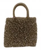 ANTEPRIMAアンテプリマ）の古着「ミニアトゥーラ 2WAYショルダーミニバッグ」｜カーキシルバー/KHAKIGENTO