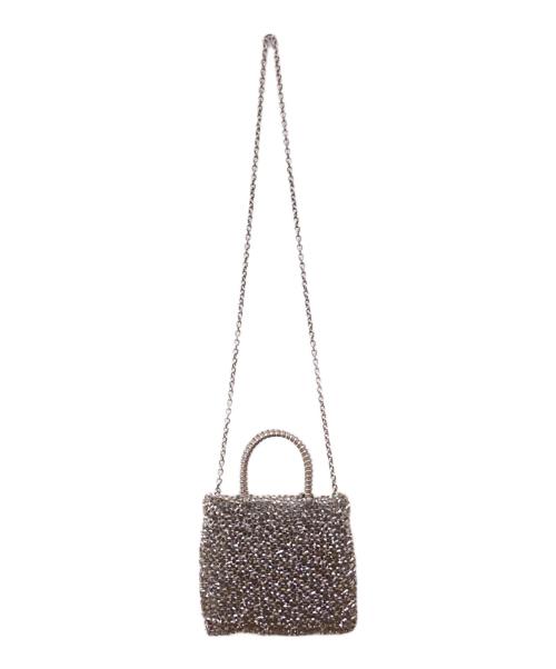 ANTEPRIMA（アンテプリマ）ANTEPRIMA (アンテプリマ) ミニアトゥーラ 2WAYショルダーミニバッグ カーキシルバー/KHAKIGENTOの古着・服飾アイテム