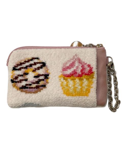 LOVERARY by FEILER（ラブラリー バイ フェイラー）LOVERARY by FEILER (ラブラリー バイ フェイラー) トーキョースイカドルチェ カードポーチ ピンクの古着・服飾アイテム