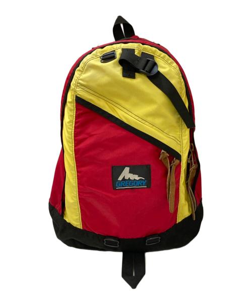 GREGORY（グレゴリー）GREGORY (グレゴリー) 90s 青タグ リュック イエロー×レッドの古着・服飾アイテム