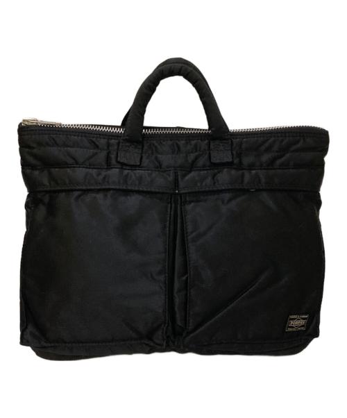 PORTER（ポーター）PORTER (ポーター) SHORT HELMETBAG ブラックの古着・服飾アイテム