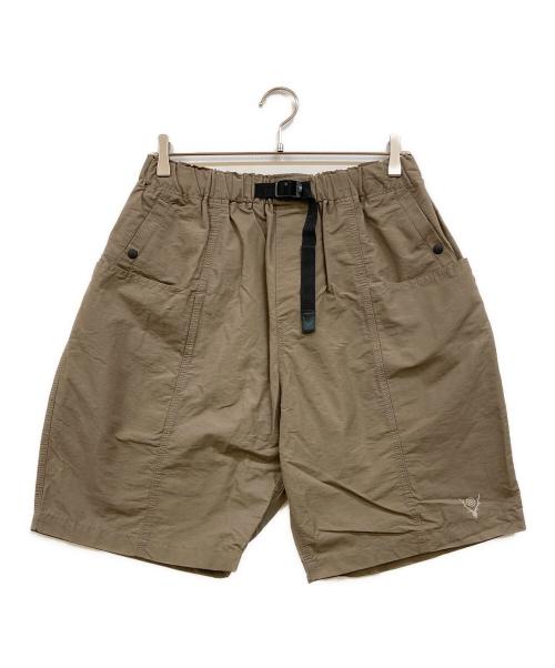 South2 West8（サウスツー ウエストエイト）South2 West8 (サウスツー ウエストエイト) Belted C.S. Short ベージュ サイズ:Mの古着・服飾アイテム