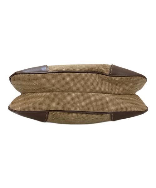 PRADA（プラダ）PRADA (プラダ) ロゴジャガード ショルダーバッグ ブラウンの古着・服飾アイテム