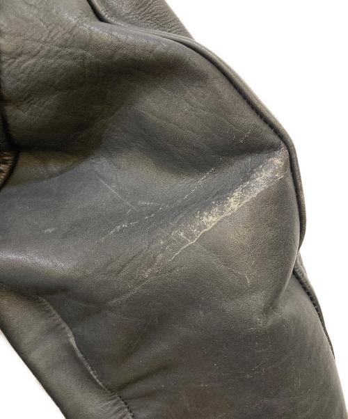 CUIRS LONDON（キュイーロンドン）CUIRS LONDON (キュイーロンドン) カウハイドライダースジャケット ブラック サイズ:下記参照の古着・服飾アイテム