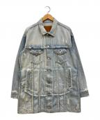 MISTER GENTLEMANミスタージェントルマン）の古着「ヴィンテージ加工 デニムジャケット」｜ブルー