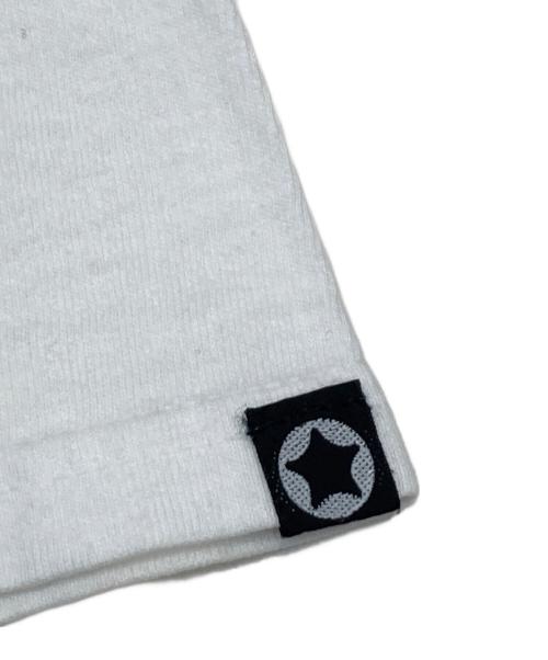 MORE ABOUT LESS（モアアバウトレス）MORE ABOUT LESS (モアアバウトレス) スカル ターゲット プリントTシャツ ホワイト サイズ:Mの古着・服飾アイテム