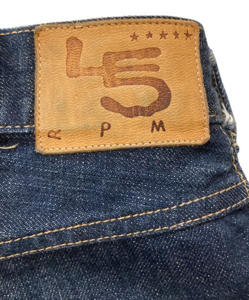 45R（フォーティファイブ・アール）45R (フォーティファイブ・アール) 45年ものがたりシャルロット5 デニムパンツ インディゴ サイズ:30の古着・服飾アイテム