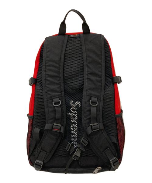 SUPREME（シュプリーム）SUPREME (シュプリーム) 15SS バックパック リュック レッド×ブラックの古着・服飾アイテム