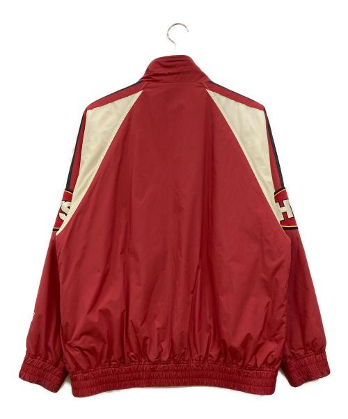 Hysteric Glamour（ヒステリックグラマー）Hysteric Glamour (ヒステリックグラマー) EVIL STARワッペン スタンドカラージャケット レッド サイズ:FREEの古着・服飾アイテム