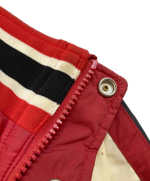 Hysteric Glamour（ヒステリックグラマー）Hysteric Glamour (ヒステリックグラマー) EVIL STARワッペン スタンドカラージャケット レッド サイズ:FREEの古着・服飾アイテム