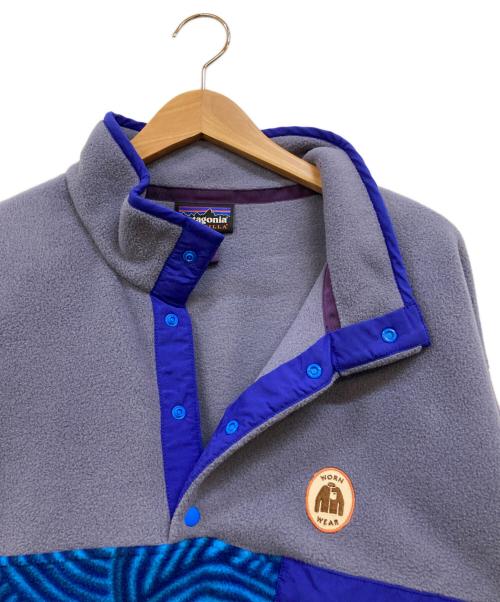 Patagonia（パタゴニア）Patagonia (パタゴニア) Synchilla シンチラスナップT ジャケット ネイビー サイズ:XLの古着・服飾アイテム