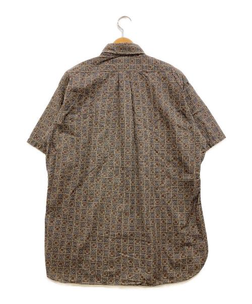 ARROW（アロー）ARROW (アロー) 60s USED USA製 シャツ ブラウン サイズ:Lの古着・服飾アイテム