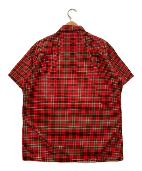 JANTZEN（ジャンセン）JANTZEN (ジャンセン) 60s USED タータンチェックシャツ レッド サイズ:Lの古着・服飾アイテム