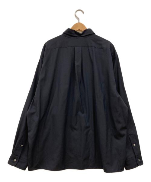 THE SHINZONE（ザ シンゾーン）THE SHINZONE (ザ シンゾーン) WASHABLE WOOL DADDY SHIRT ブラック サイズ:FOの古着・服飾アイテム