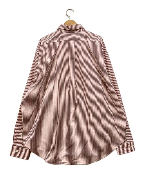 THE SHINZONE（ザ シンゾーン）THE SHINZONE (ザ シンゾーン) DADDY SHIRTS STRIPE レッド サイズ:RSの古着・服飾アイテム