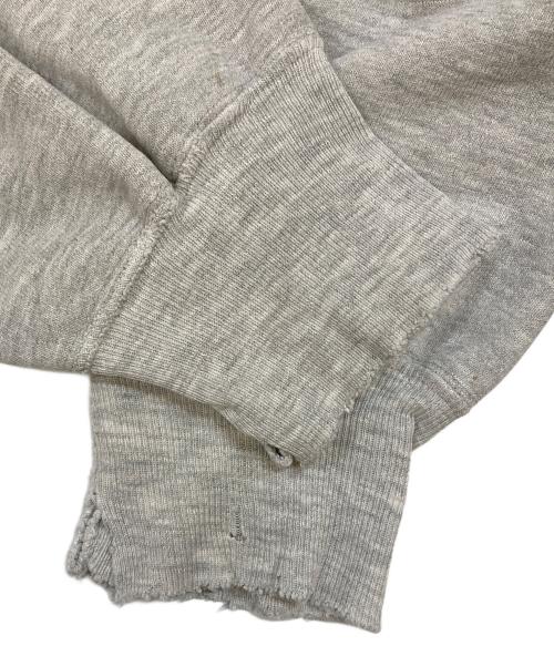 Champion（チャンピオン）Champion (チャンピオン) カレッジ三段ロゴリバースウィーブスウェット グレー サイズ:XLの古着・服飾アイテム