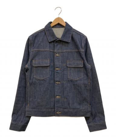 A.P.C セルビッジデニムジャケット 中古・古着通販】A.P.C. (アーペーセー) セルビッチ デニム
