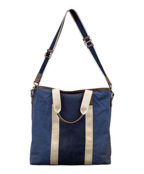COACH（コーチ）COACH (コーチ) デニム2WAYトートバッグ ブルーの古着・服飾アイテム