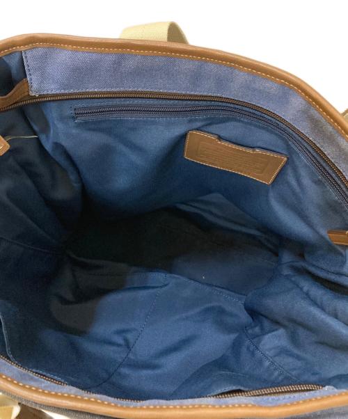 COACH（コーチ）COACH (コーチ) デニム2WAYトートバッグ ブルーの古着・服飾アイテム