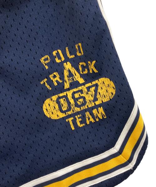 POLO RALPH LAUREN（ポロ・ラルフローレン）POLO RALPH LAUREN (ポロ・ラルフローレン) SHORT M２ ATHLETIC CRUISE NAVY メッシュパンツ ネイビー サイズ:Mの古着・服飾アイテム