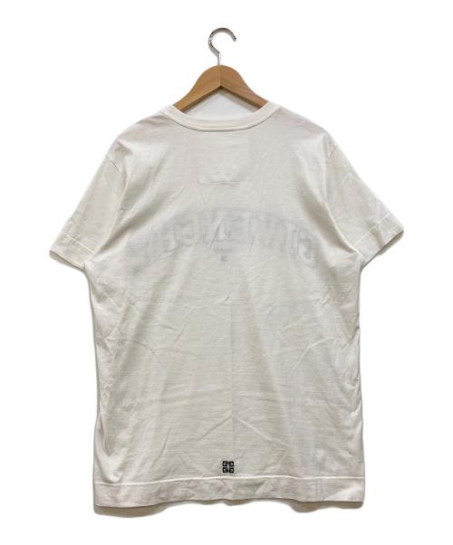 GIVENCHY（ジバンシィ）GIVENCHY (ジバンシィ) COLLEGE EMBROIDERED LOGO TEE ホワイト サイズ:XSの古着・服飾アイテム