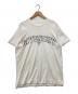 GIVENCHY（ジバンシィ）の古着「COLLEGE EMBROIDERED LOGO TEE」｜ホワイト