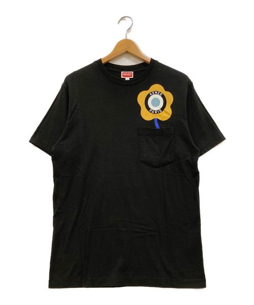 KENZO（ケンゾー）KENZO (ケンゾー) FLOWER TARGET Tee ブラック サイズ:XSの古着・服飾アイテム