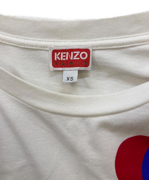 KENZO（ケンゾー）KENZO (ケンゾー) FLOWER TARGET Tee ホワイト サイズ:XSの古着・服飾アイテム