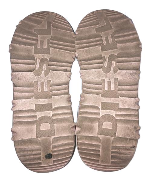 DIESEL（ディーゼル）DIESEL (ディーゼル) 厚底ローカットスニーカー ベージュ サイズ:22.5㎝の古着・服飾アイテム