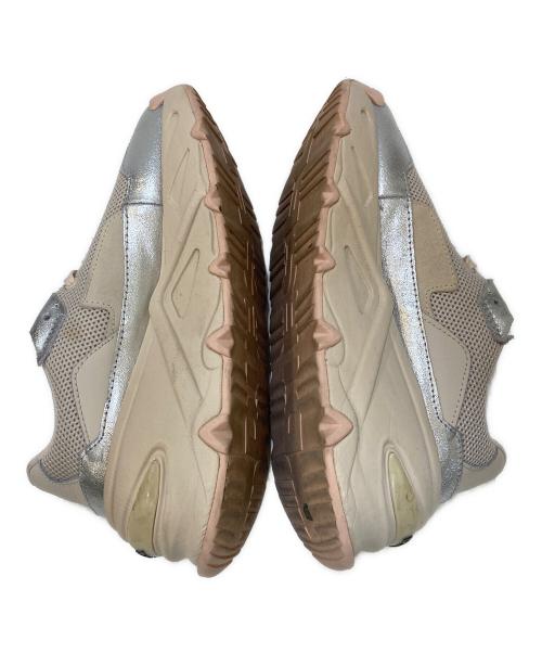 DIESEL（ディーゼル）DIESEL (ディーゼル) 厚底ローカットスニーカー ベージュ サイズ:22.5㎝の古着・服飾アイテム