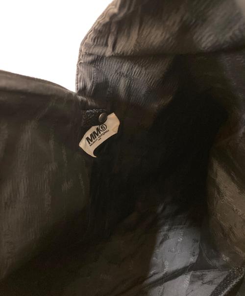 MM6 Maison Margiela（エムエムシックスメゾンマルジェラ）MM6 Maison Margiela (エムエムシックスメゾンマルジェラ) ジャパニーズメッシュトートバッグ ブラックの古着・服飾アイテム